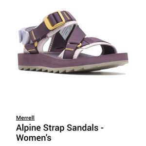 Merrell Alpine Retro Style Strap Performance Sport Waterproof Sandals Women's 10